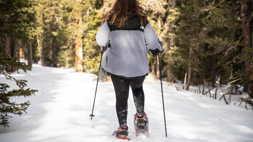 snowshoes womens - trekking poles can make all the difference when you're hiking...