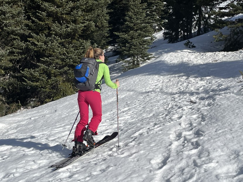 black diamond jetforce ul - we were skeptical of the helmet carry system on the jetforce, but it...