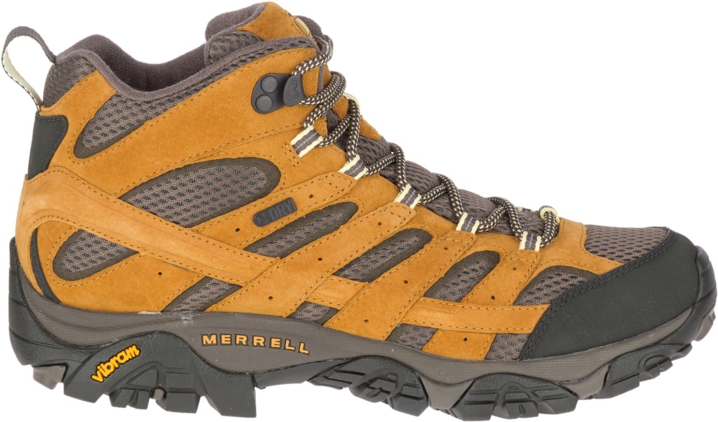 MERRELL Moab 2 Vent Mid Mens Size 15 Hiking Boots Work Brown Safety Toe Boot Amazon.com | Merrell Men main image 4