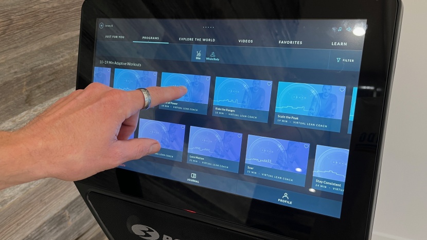 bowflex velocore 16 - the jrny app has a little bit of everything, including studio...