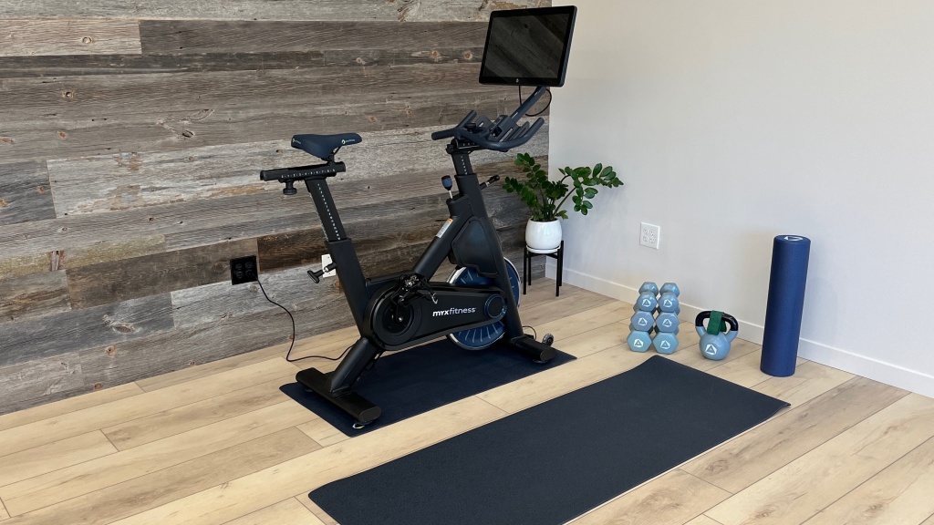 myx ii plus - one of the best features of the myx ii plus is all the weights and...