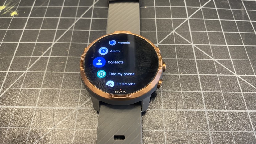 suunto 7 - tools and widgets found on the suunto 7 integrate well with google...