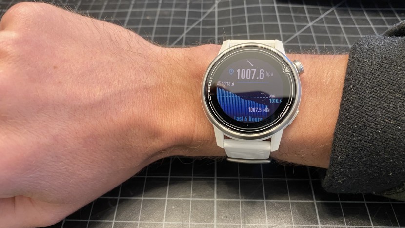 coros apex - widgets are scrollable and well designed. here we see the...