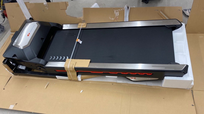 bowflex treadmill 22 - unboxing the treadmill 22. we recommend assembling it in the space...