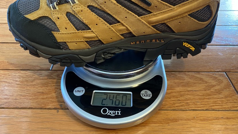 merrell moab 2 mid waterproof - they aren't the lightest pair in the bunch but they make up for it...