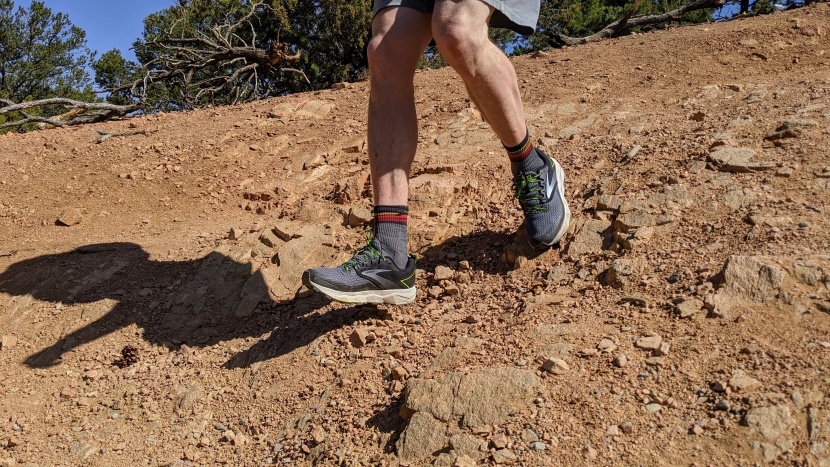 brooks divide 2 - a wide toe box and significant cushioning in the heels makes these...