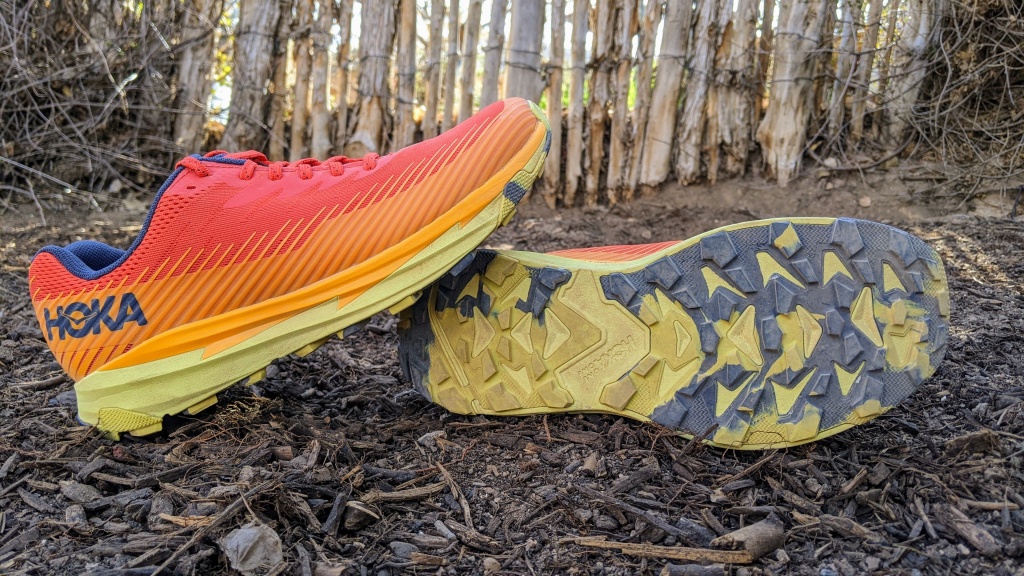 hoka torrent 2 - the torrent 2 is certainly a flashy shoe, but backs up its...