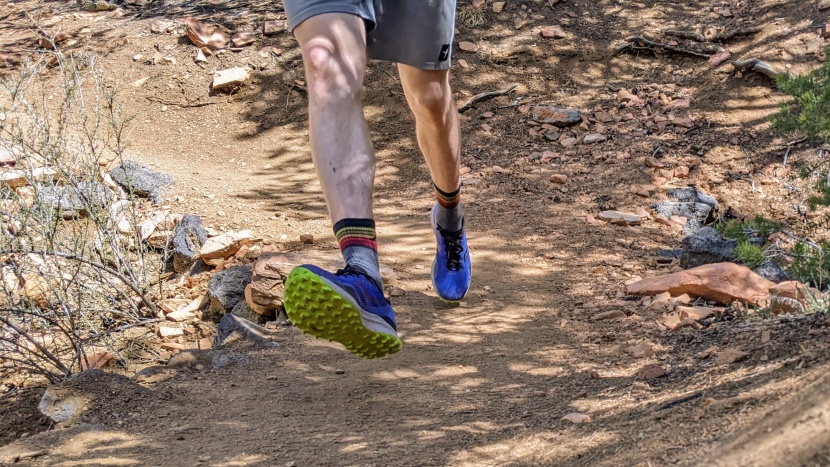 Saucony Peregrine 12 Mens 10 Blue Trail Running Shoes Athletic Sneaker S20737-25 - View #4