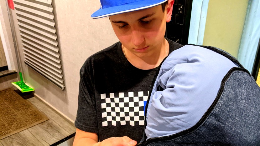 the hest is one of the easiest camping pillow's to set up. first...