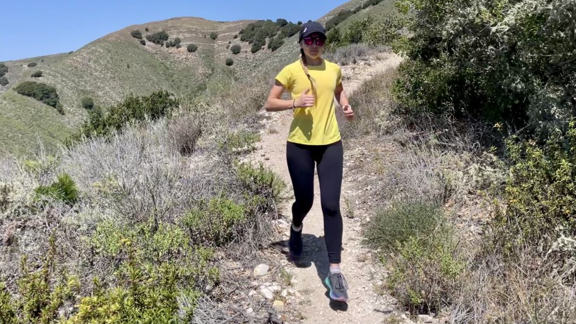 we ran many, many miles in all of these shirts to provide context to...