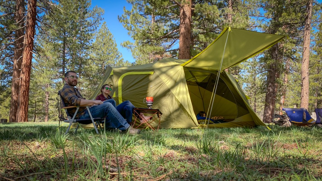marmot limestone 8 - a camping tent designed for a full sized family and then some.