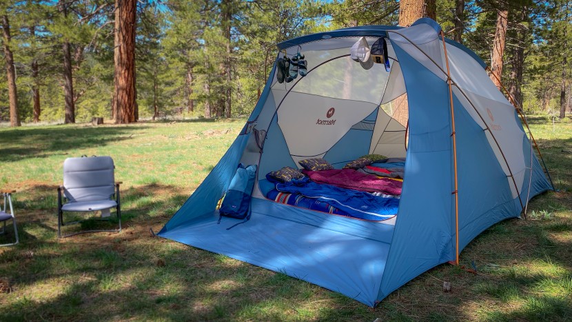 marmot torreya 6 - open and airy, a great tent for summer fun.