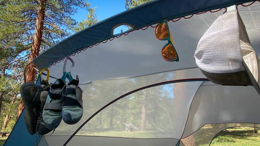 marmot torreya 6 - putting some of the torreya's 32 gear loops to good use. no...