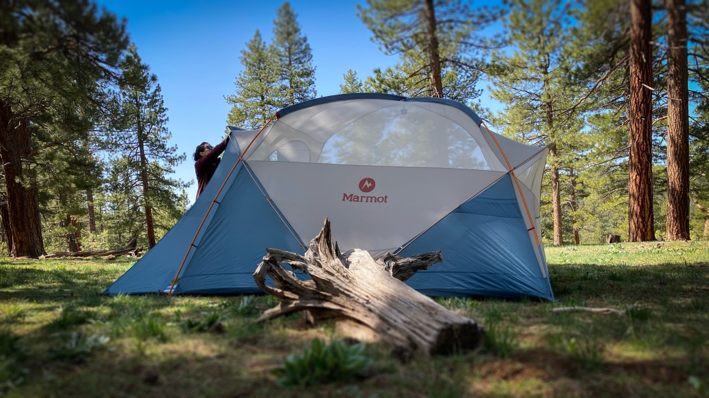 marmot torreya 6 - the taller front makes for an asymmetrical posture, but still a...