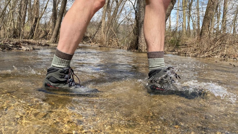 la sportiva nucleo high ii gtx - stream crossings were absolutely no problem with the la sportiva...