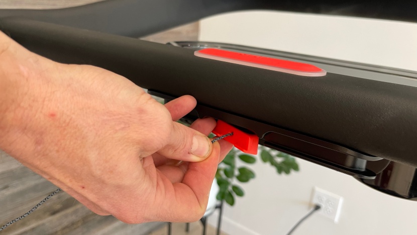 peloton tread - every treadmill we tested has a safety key/lanyard, and peloton...