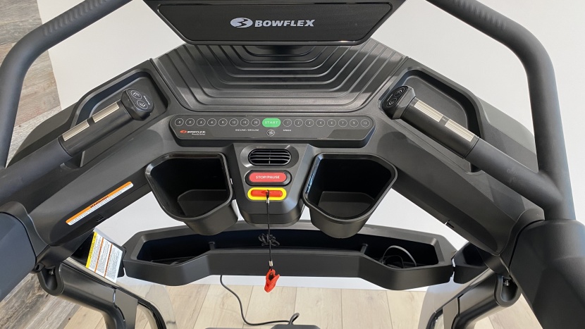 bowflex treadmill 22 - bowflex definitely didn't skimp on places to put things. the...