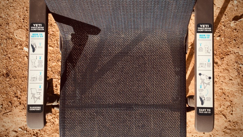 the instructions covering the spacious yeti trailhead armrests are...