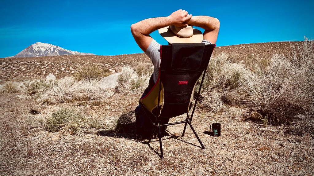 helinox sunset chair - kick back and enjoy the view in this comfortable little camp chair.