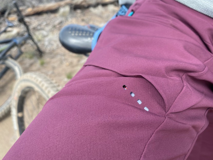 yeti cycles norrie - small ventilation holes in the norrie.