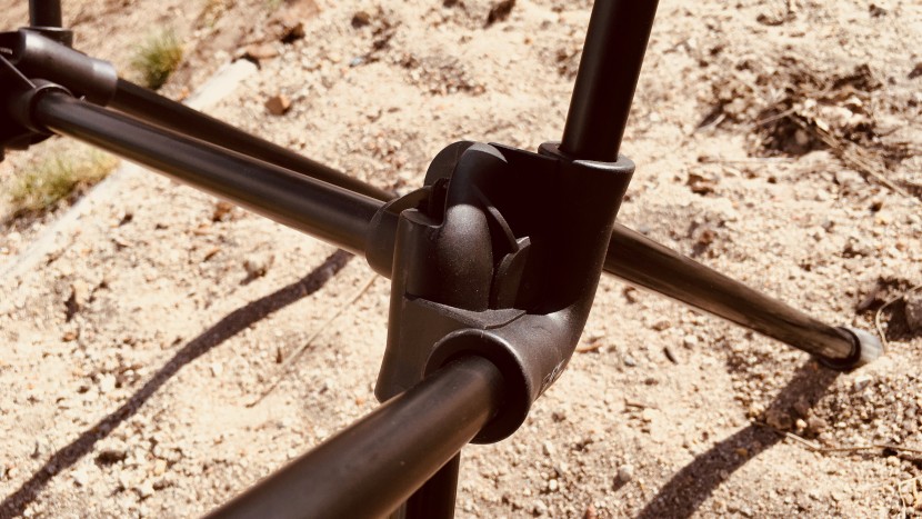 helinox sunset chair - high tech dac aluminum is lightweight without sacrificing strength...