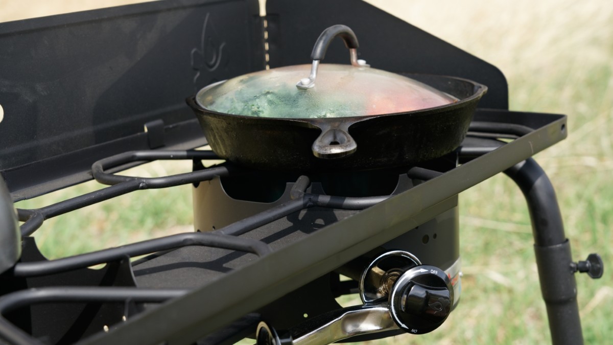 Camp Chef Outdoorsman Review (This is a durable and powerful, but fuel efficient stove, that can be used freestanding or on your tailgate. Perfect...)