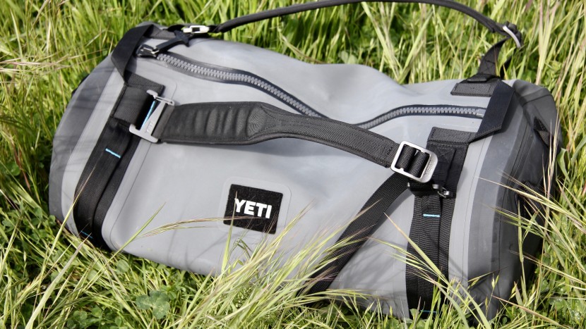 dry bag - the shoulder straps on the panga duffel are easy to secure and...