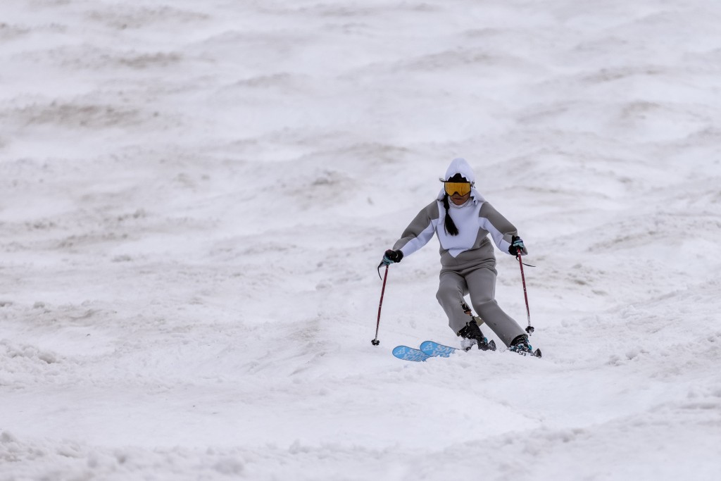 black crows captis birdie - a shark in a mogul field is not a fish out of water on these black...