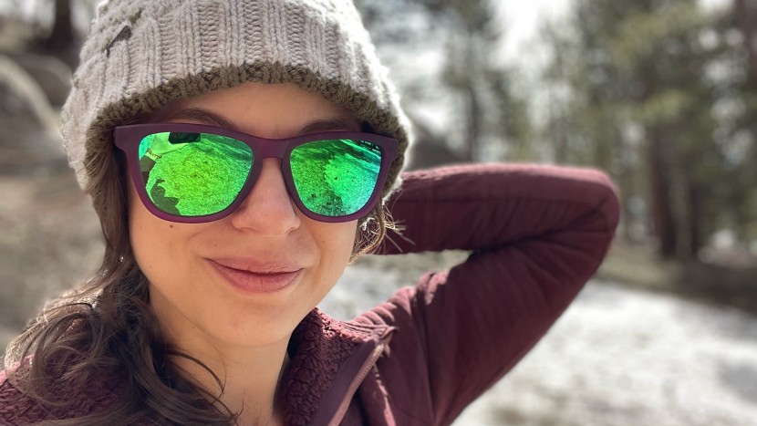 sunglasses - from hot summer days at the beach to still-snowy spring trail runs...