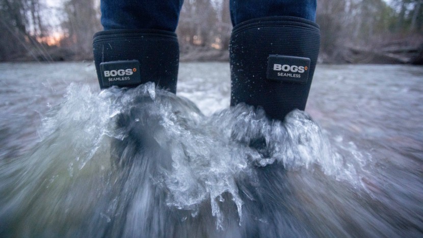 bogs workman - not even a montana river in spring flooding could breach these...