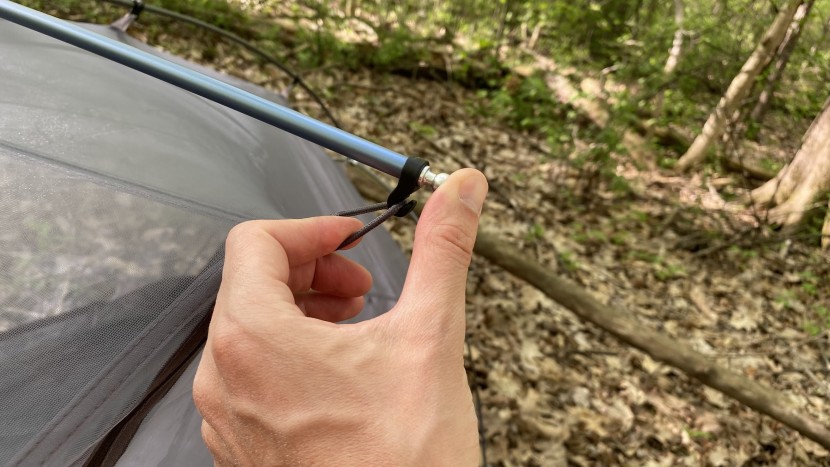 sea to summit telos tr2 - with the large loop and hook system, you don't have to wrestle to...