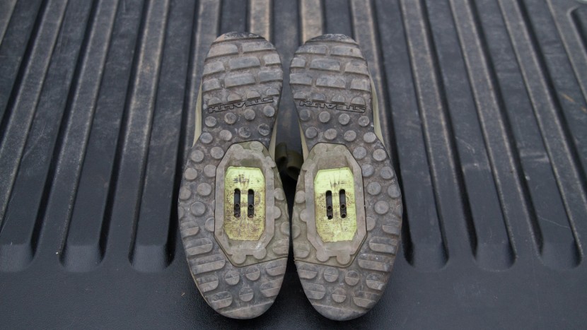 five ten trailcross clip-in - the stealth rubber outsole sticks to the ground well in most...
