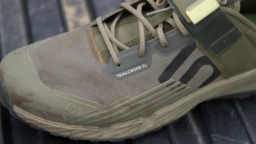 five ten trailcross clip-in - the light-duty mesh upper keeps the weight relatively low on this...