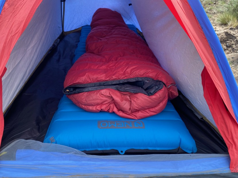 nemo quasar - the nemo quasar packs up small enough to use for backcountry...