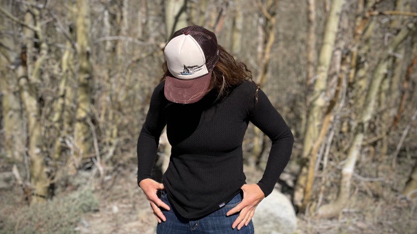 patagonia capilene air hoody for women - we were impressed with the durability of this 18.5 micron gauge...