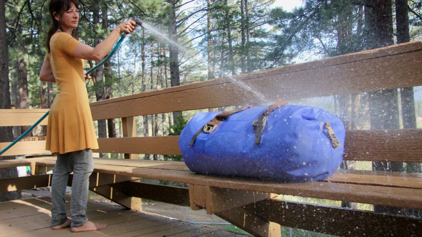 getting serious about testing the limits of waterproofness.