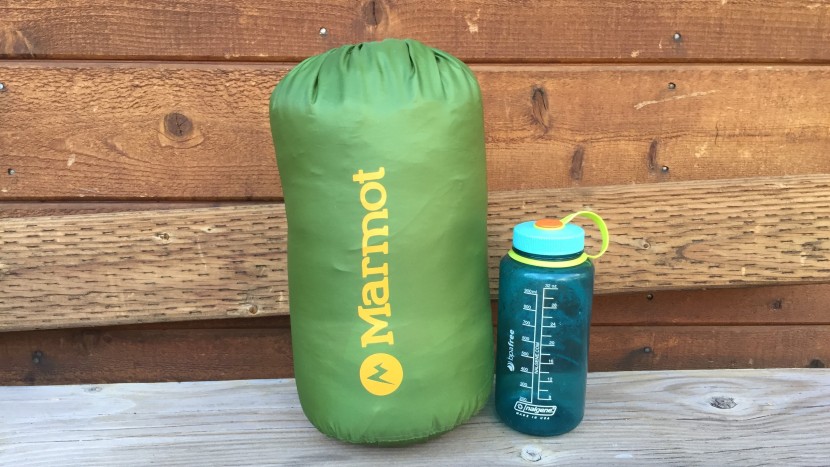 marmot angel fire - the angel fire's packed size is slightly larger than the average...