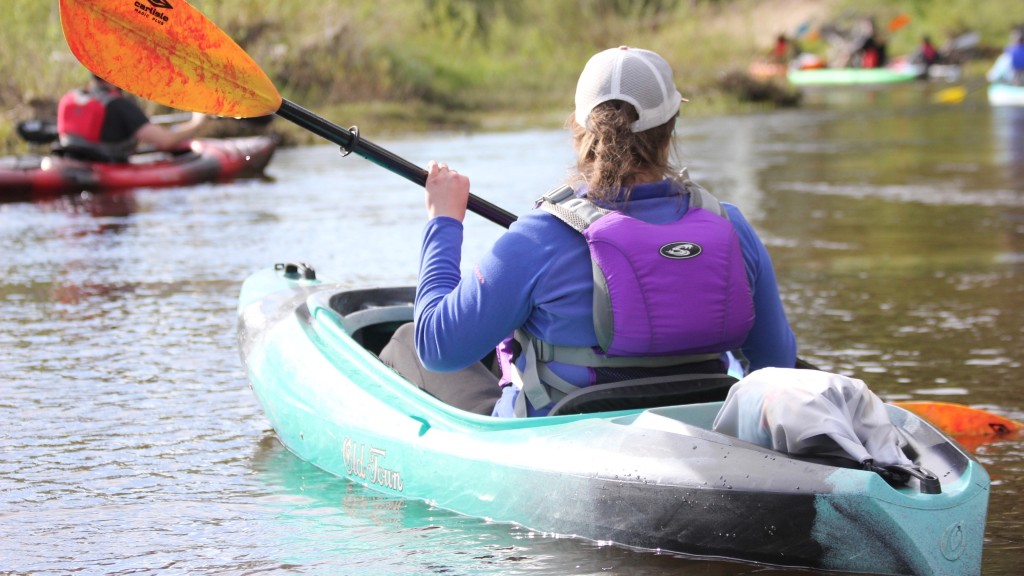 old town vapor 10 - the vapor was a fun and easy kayak to float around in.