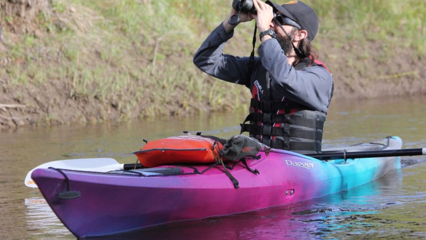 dagger stratos 12.5 s - the bolts on the side of your kayak, close to your knees, may...