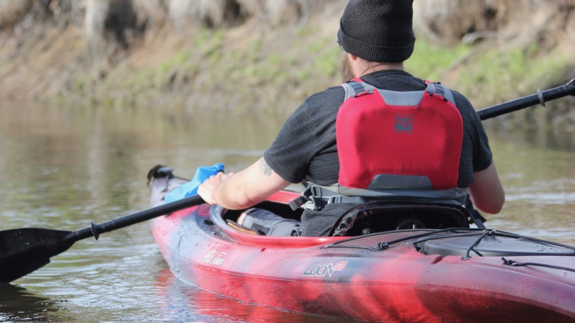 old town loon 120 - the loon's hull shape requires a little more effort to make sharp...