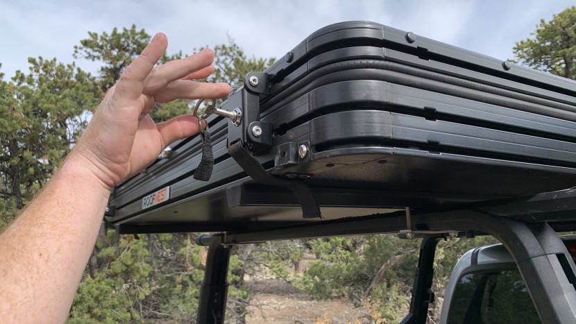 the roofnest falcon 2 clips also come with a skeleton key for an...