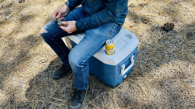 coleman xtreme 5-day 70qt - the coleman xtreme 5-day 70qt is durable enough to be used as a seat.