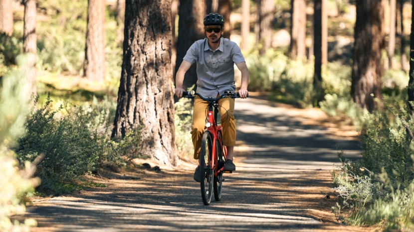 charge city - our six-foot-tall tester found a perfect fit on the large "standard"...