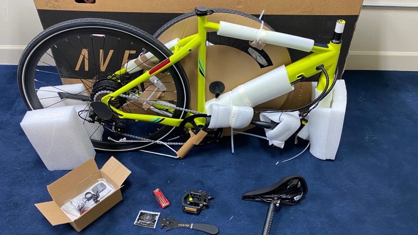 aventon soltera - assembling the soltera was fairly easy. aventon also provides a nice...