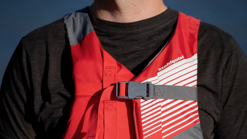 stohlquist fit - it is hard to get a tight close on the top buckle, this is best done...