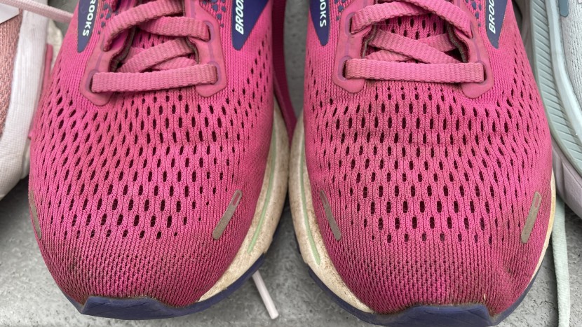 brooks ghost 14 for women - the breathable mesh and overall shape of the ghost make for...