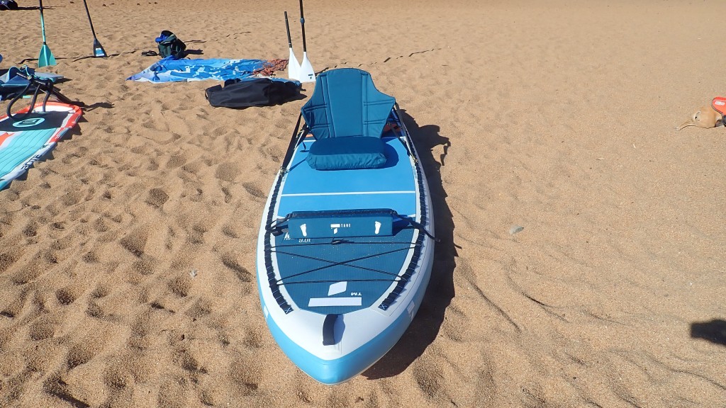 tahe beach sup-yak - a board that converts from sup to kayak and allows you to fish...