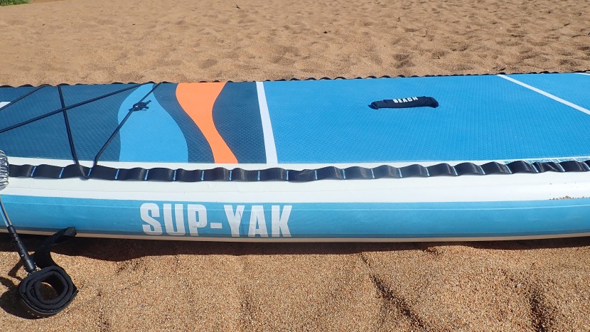 tahe beach sup-yak - designed for gear and touring the tahe beach sup-yak daisy chain...