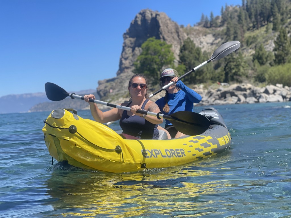 intex explorer k2 - getting out on the water in the inexpensive intex explorer k2.