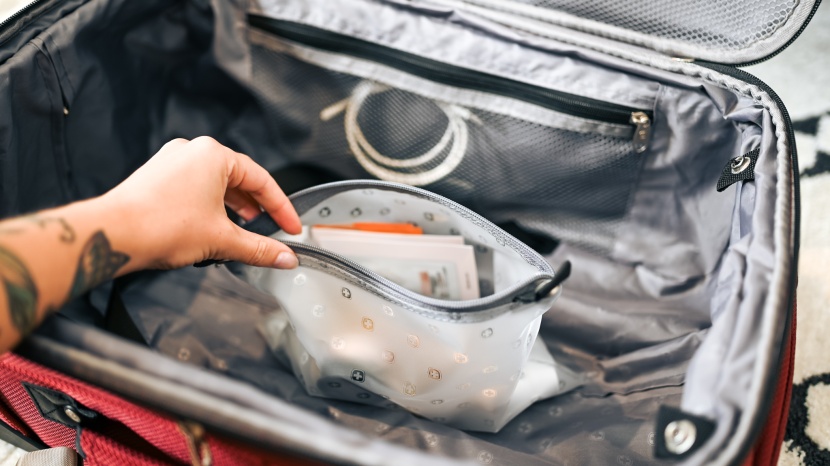 the swissgear sion carry-on has a whole lot of handy features all...